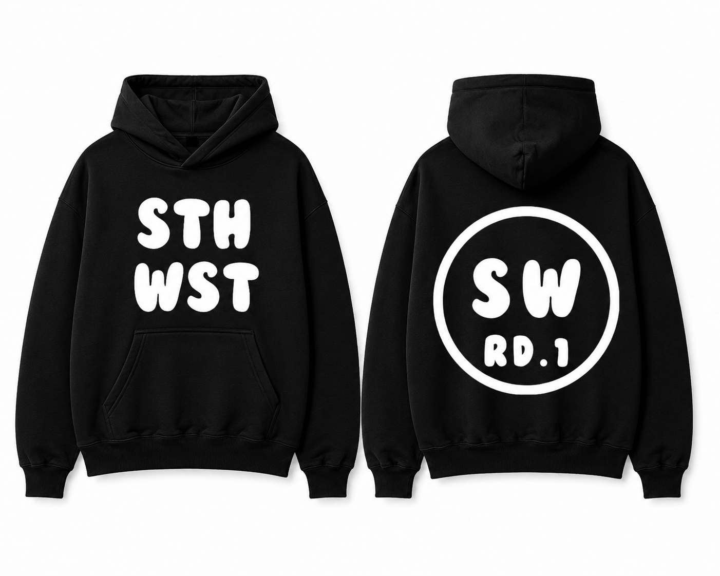 STH WST RD.1 Signature Lightweight Hoodie (350 gsm)
